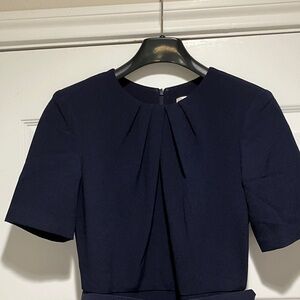 Elegant Navy Blue Dress